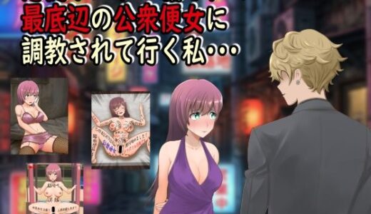 悪徳ホストに騙されて最底辺の公衆便女に調教されて行く私・・・ 最低の豚小屋