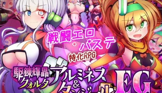 駆錬輝晶 クォルタ アルミネス ＆ タンジェル EG 下り坂ガードレール